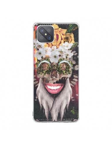 Coque Oppo Reno4 Z 5G My Best Costume Roi King Monkey Singe Couronne - Eleaxart