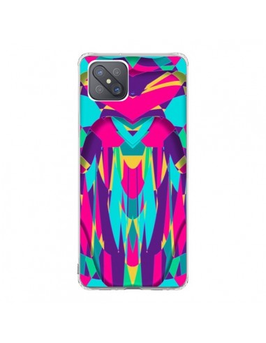 Coque Oppo Reno4 Z 5G Abstract Azteque - Eleaxart