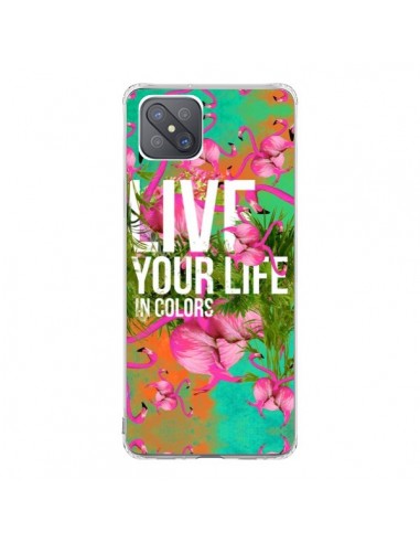 Coque Oppo Reno4 Z 5G Live your Life - Eleaxart