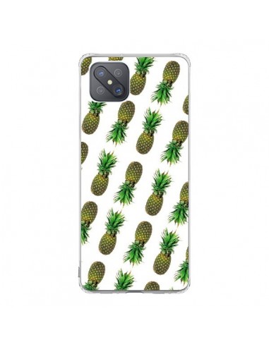 Coque Oppo Reno4 Z 5G Ananas Pineapple Fruit - Eleaxart