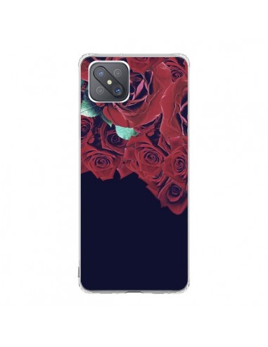 Coque Oppo Reno4 Z 5G Roses - Eleaxart