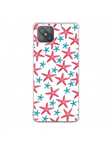 Coque Oppo Reno4 Z 5G Etoiles de mer Estrellitas - Eleaxart