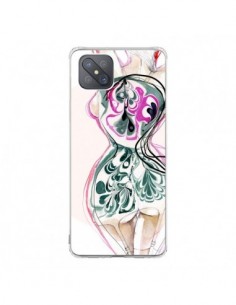 Coque Oppo Reno4 Z 5G Femme en fleurs - Elisaveta Stoilova