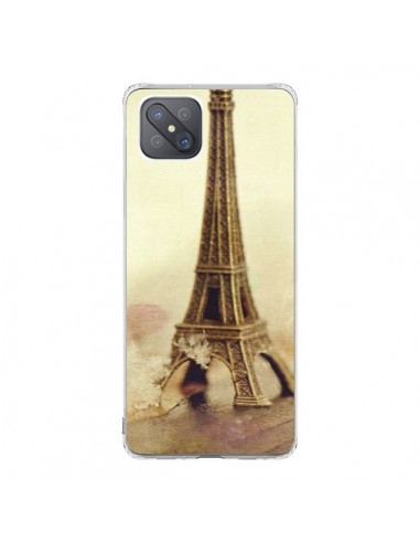 Coque Oppo Reno4 Z 5G Tour Eiffel Vintage - Irene Sneddon