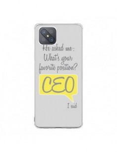 Coque Oppo Reno4 Z 5G What's your favorite position CEO I...