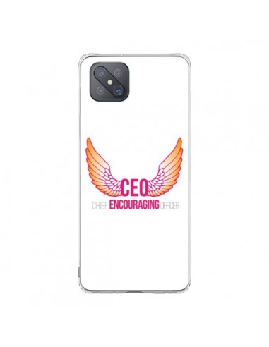 Coque Oppo Reno4 Z 5G CEO Chief Encouraging Officer Rose - Shop Gasoline