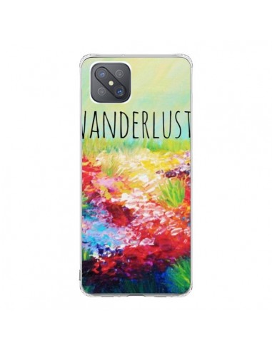 Coque Oppo Reno4 Z 5G Wanderlust Flowers - Ebi Emporium