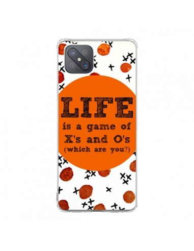 Coque Oppo Reno4 Z 5G Life is a Game XoXo - Ebi Emporium