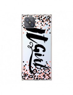 Coque Oppo Reno4 Z 5G It Girl Transparente - Ebi Emporium