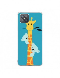 Coque Oppo Reno4 Z 5G Koala Girafe Arbre - Jay Fleck