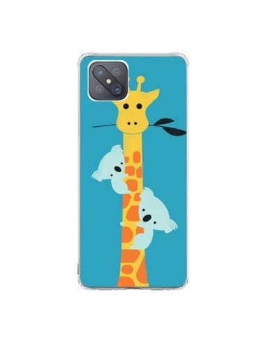 Coque Oppo Reno4 Z 5G Koala Girafe Arbre - Jay Fleck