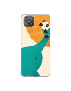 Coque Oppo Reno4 Z 5G Elephant Help Panda - Jay Fleck
