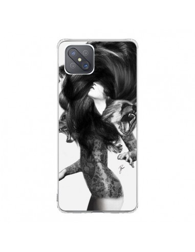 Coque Oppo Reno4 Z 5G Femme Ours - Jenny Liz Rome