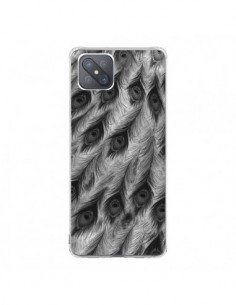 Coque Oppo Reno4 Z 5G Paon Robe - Jenny Liz Rome