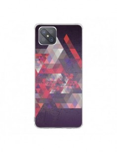 Coque Oppo Reno4 Z 5G Azteque Gheo Violet - Javier Martinez