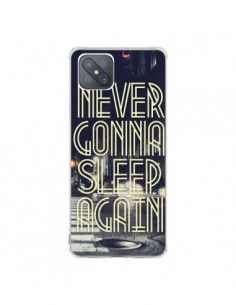 Coque Oppo Reno4 Z 5G Never Gonna Sleep New York City -...