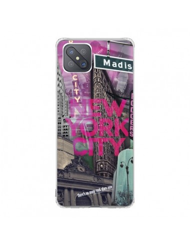 Coque Oppo Reno4 Z 5G New York City Rose - Javier Martinez