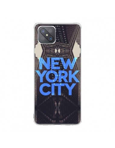 Coque Oppo Reno4 Z 5G New York City Bleu - Javier Martinez