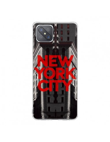 Coque Oppo Reno4 Z 5G New York City Rouge - Javier Martinez