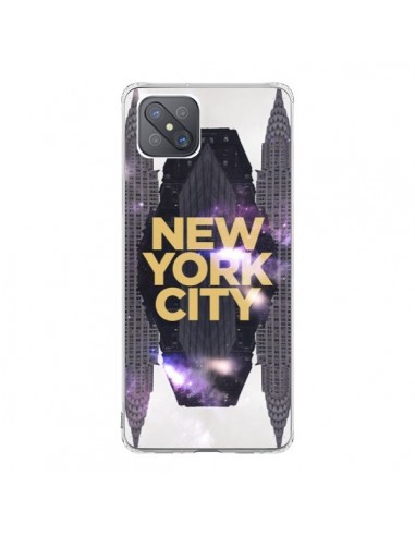 Coque Oppo Reno4 Z 5G New York City Orange - Javier Martinez