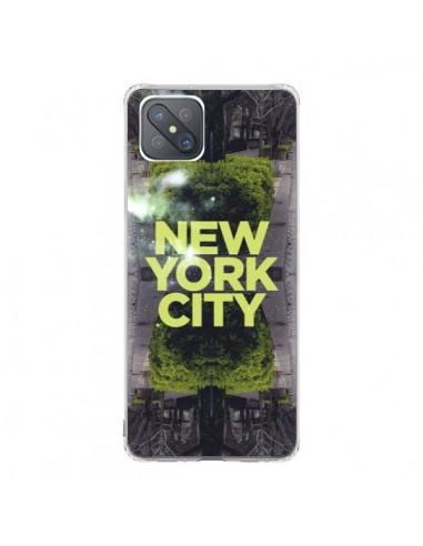 Coque Oppo Reno4 Z 5G New York City Vert - Javier Martinez