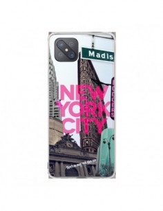 Coque Oppo Reno4 Z 5G New Yorck City NYC Transparente -...