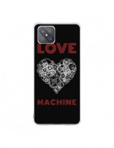 Coque Oppo Reno4 Z 5G Love Machine Coeur Amour - Julien...