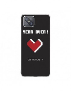 Coque Oppo Reno4 Z 5G Year Over Love Coeur Amour - Julien...