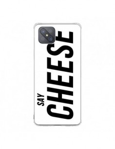Coque Oppo Reno4 Z 5G Say Cheese Smile Blanc - Jonathan...