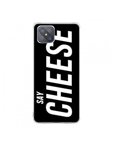Coque Oppo Reno4 Z 5G Say Cheese Smile Noir - Jonathan Perez