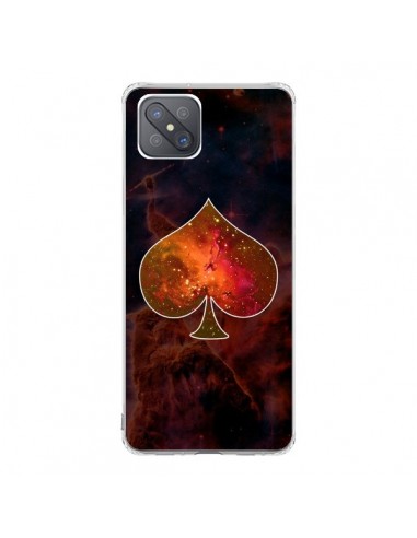 Coque Oppo Reno4 Z 5G Nebula Spade Pique Galaxie - Jonathan Perez