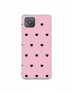 Coque Oppo Reno4 Z 5G Coeurs Roses - Jonathan Perez