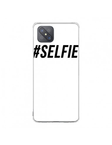 Coque Oppo Reno4 Z 5G Hashtag Selfie Noir Vertical - Jonathan Perez
