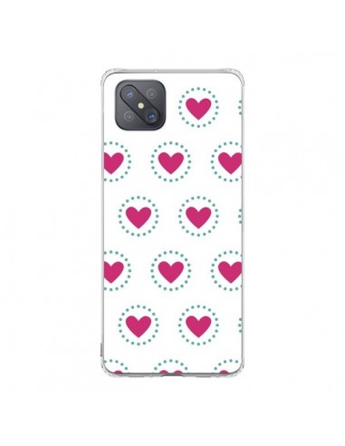 Coque Oppo Reno4 Z 5G Coeur Cercle - Jonathan Perez