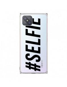 Coque Oppo Reno4 Z 5G Hashtag Selfie Transparente -...