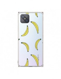 Coque Oppo Reno4 Z 5G Bananes Bananas Fruit Transparente...