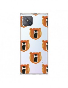 Coque Oppo Reno4 Z 5G Ours Ourson Bear Transparente -...