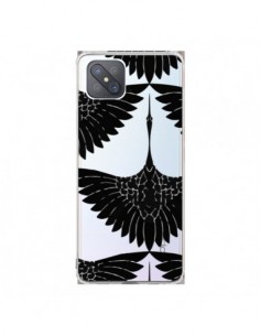Coque Oppo Reno4 Z 5G Paon Faisan Transparente - Dricia Do