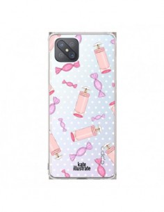 Coque Oppo Reno4 Z 5G Candy Bonbons Transparente -...