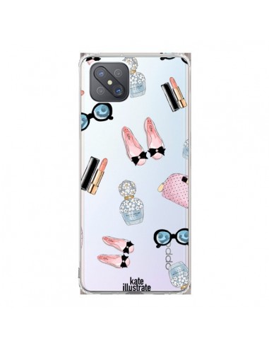 Coque Oppo Reno4 Z 5G Essential Beautiful Belle Essentiel Transparente - kateillustrate