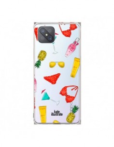 Coque Oppo Reno4 Z 5G Summer Essentials Ete Essentiel...