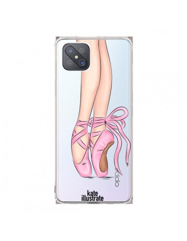 Coque Oppo Reno4 Z 5G Ballerina Ballerine Danse Transparente - kateillustrate