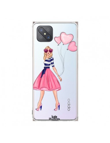 Coque Oppo Reno4 Z 5G Legally Blonde Love Transparente - kateillustrate