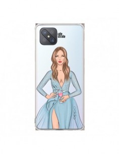 Coque Oppo Reno4 Z 5G Cheers Diner Gala Champagne...