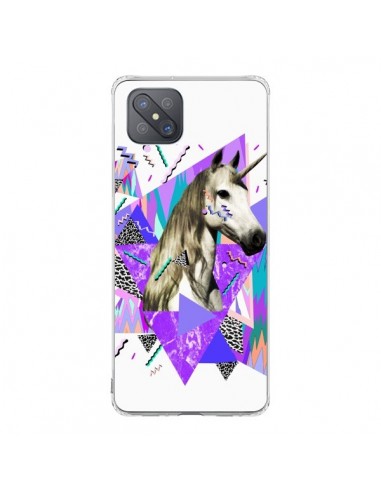 Coque Oppo Reno4 Z 5G Licorne Unicorn Azteque - Kris Tate