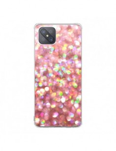 Coque Oppo Reno4 Z 5G Paillettes Pinkalicious - Lisa...