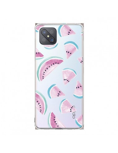 Coque Oppo Reno4 Z 5G Pasteque Watermelon Fruit Ete Summer Transparente - Lisa Argyropoulos