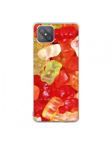 Coque Oppo Reno4 Z 5G Bonbon Ourson Multicolore Candy - Laetitia