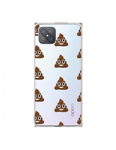 Coque Oppo Reno4 Z 5G Shit Poop Emoticone Emoji Transparente - Laetitia