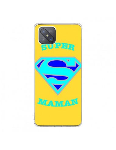 Coque Oppo Reno4 Z 5G Super Maman Superman - Laetitia